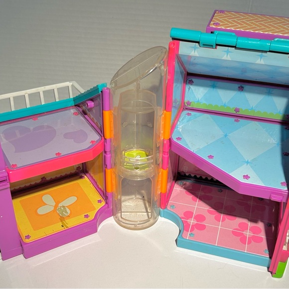 Polly Pocket Magnetic Doll House Elevator Mattel 2002 House Only - Picture 6 of 10